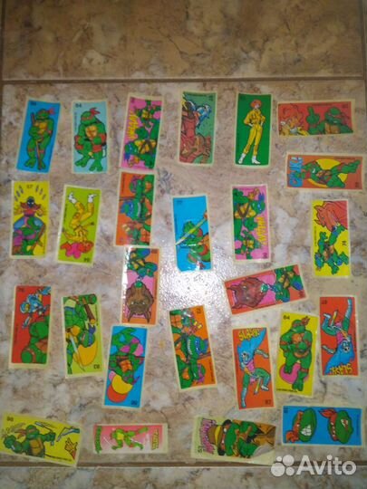 Наклейки из 90х