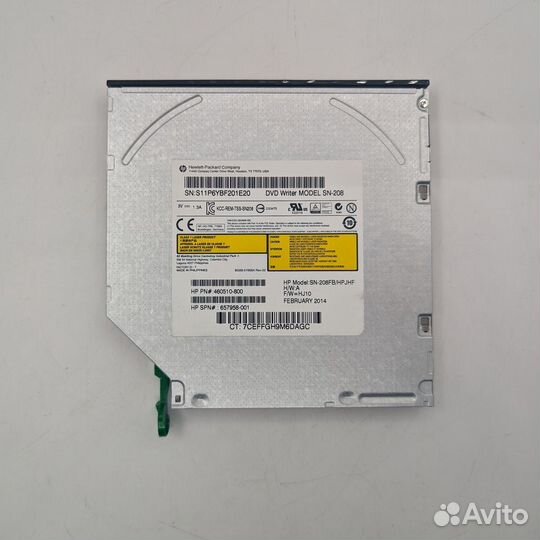 Привод DVD-RW 460510-800, 657958-001, sn-208fb, HP