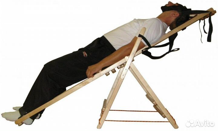 Тренажер для растяжки позвоночника и шеи