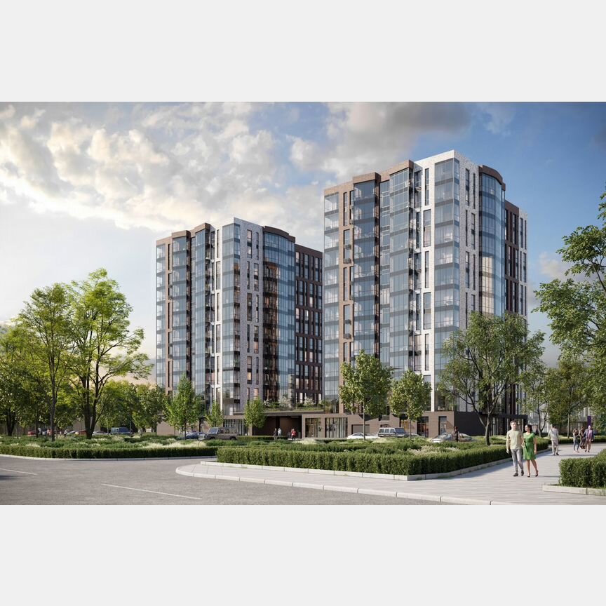 Квартира-студия, 30,8 м², 6/13 эт.