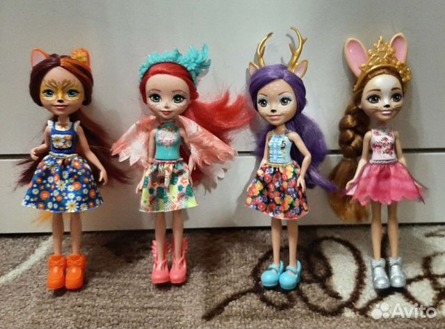 Куклы энчантималс пакетом