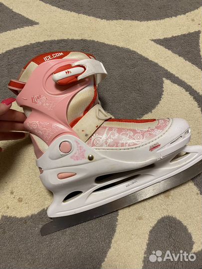 Коньки детские раздвижные