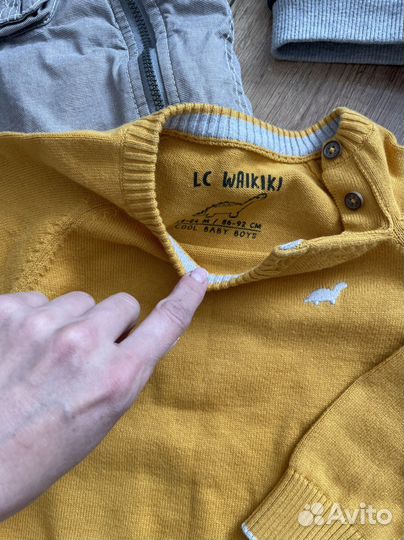 Пакет брендовых вещей на мальчика 86, 92