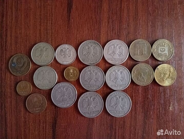 Монеты СССР, Беларусь, Казахстан, Россия