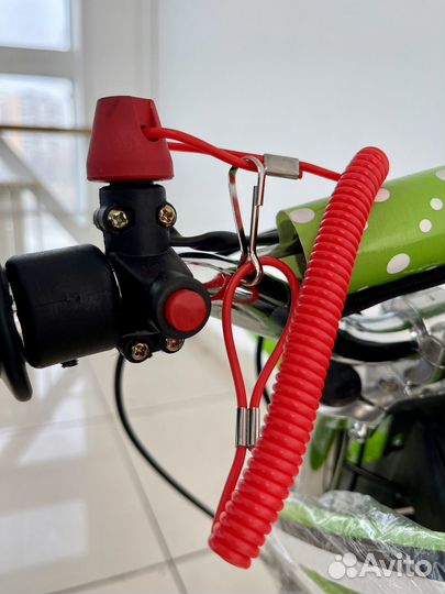 Детский питбайк с электростартером, до 10-ти лет