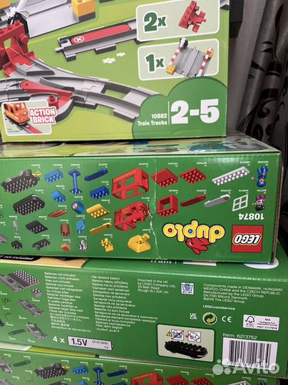 10874 Новый Поезд Lego Duplo 10872 10882