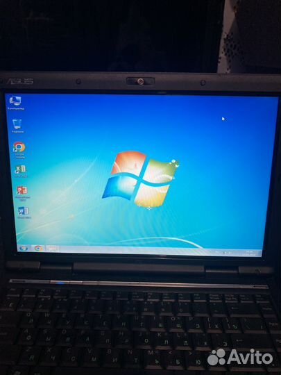 Ноутбук на SDD asus F80C