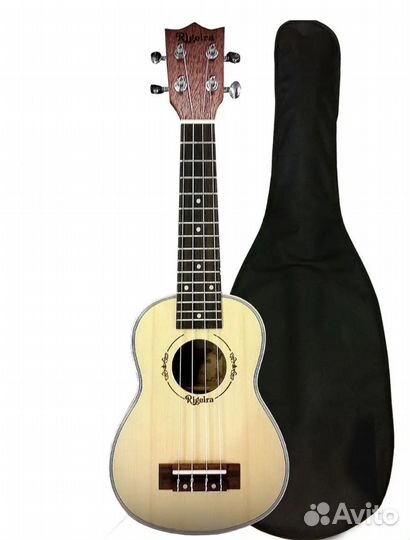 Укулеле сопрано из красного дерева