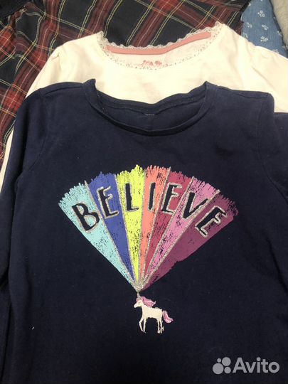 Вещи для девочки 116 пакетом (20 предметов)