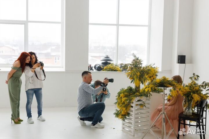 Обучение фотографии в группе и индивидуально