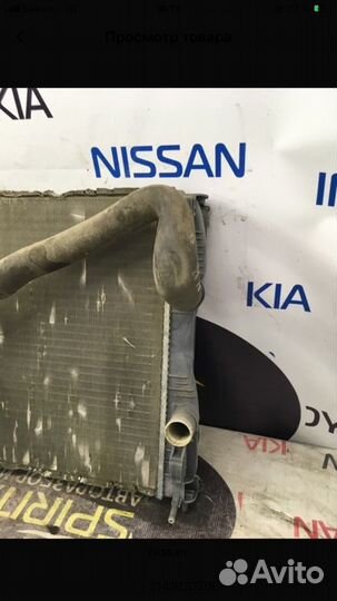 Кассета радиаторов Nissan Qashqai J11 MR20DD