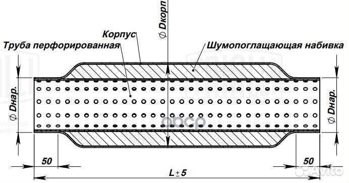 Стронгер 50300-76 с перф. вн. узлом D90x330, труба