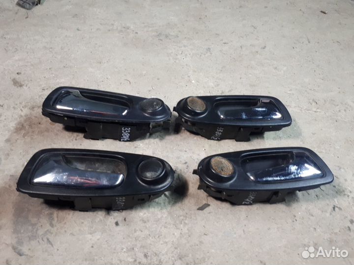 Chevrolet Lacetti хб - ручки внутренние (хром)