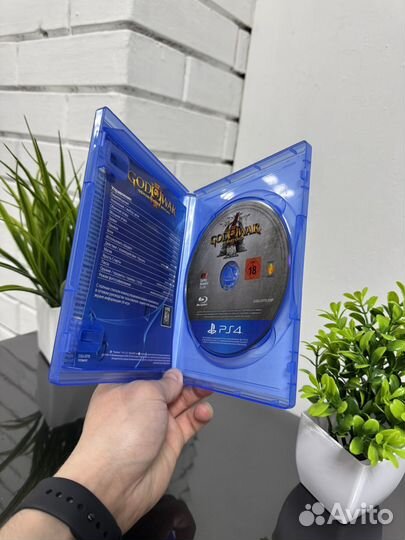 Диски на ps4 God of War 3 Обновленная версия
