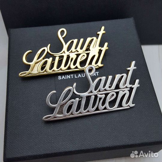 Брошь YSL Yves Saint Laurent