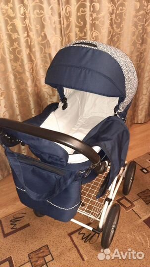 Коляска 2 в 1 индиго