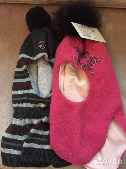 Шапка шлем фирма «Котик”, детские