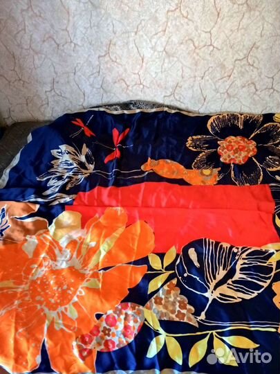 Шелковый платок, размер 1-30 на 1-30