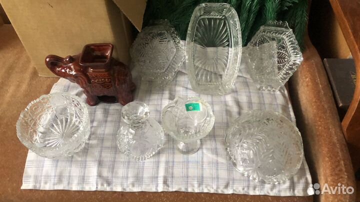 Хрустальная посуда СССР