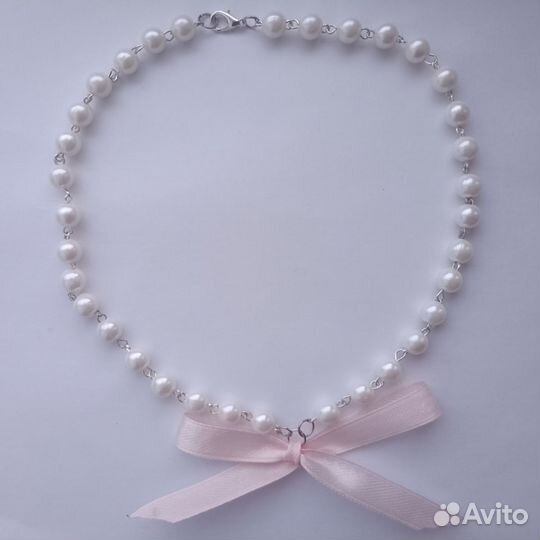 Колье, Ожерелье из бусин ручной работы