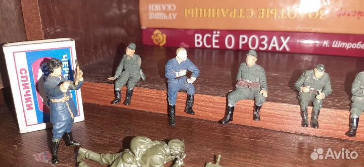 Солдатики звеза немецкие танкисты