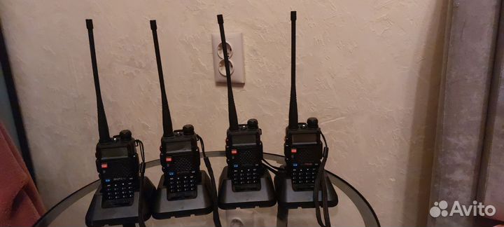 Комплект раций Baofeng UV-5R/4, чёрный