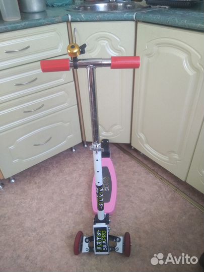 Самокат детский четырёхколёсный silapro