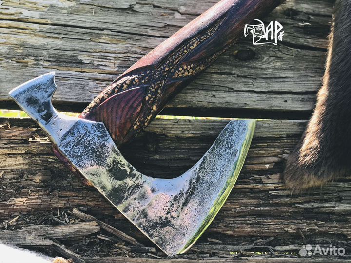 Топор кованый Драко