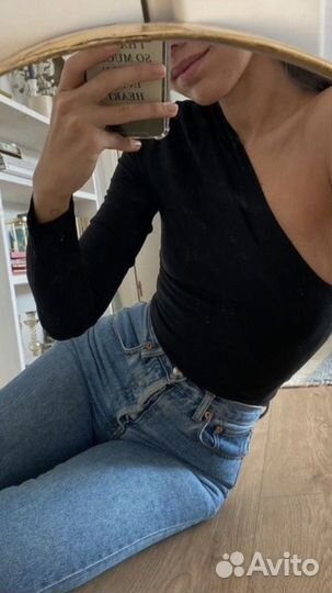 Боди на одно плечо