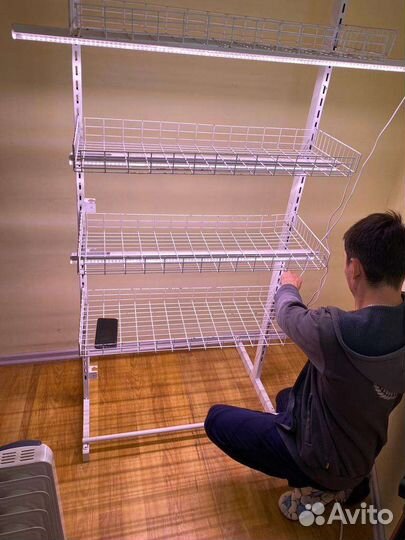 Стеллаж разборный металлический доставка