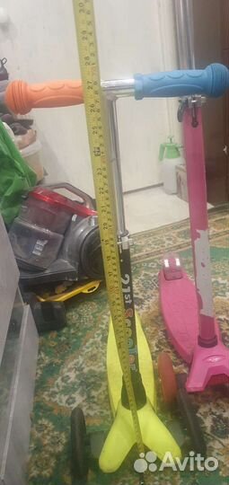 Самокат детский трехколесный бу