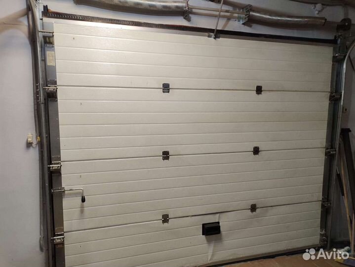 Ворота гаражные металлические бу