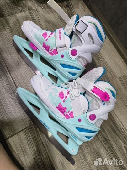 Коньки раздвижные детские Nordway 31-36