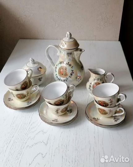 Кофейный сервиз мадонна гдр