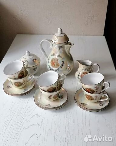 Кофейный сервиз мадонна гдр