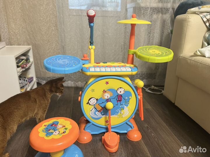Барабанная установка детская
