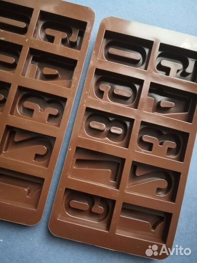 Силиконовая форма Цифры