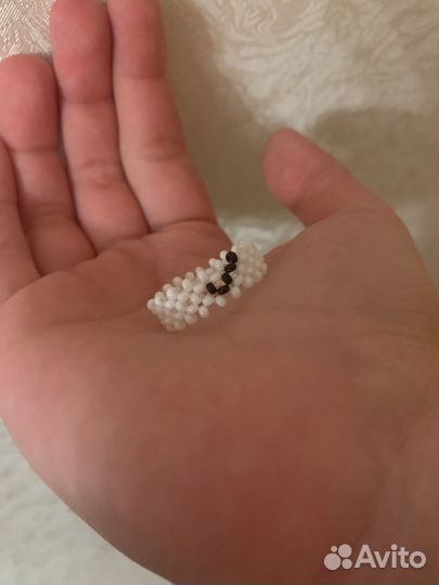 Колечко из бисера 