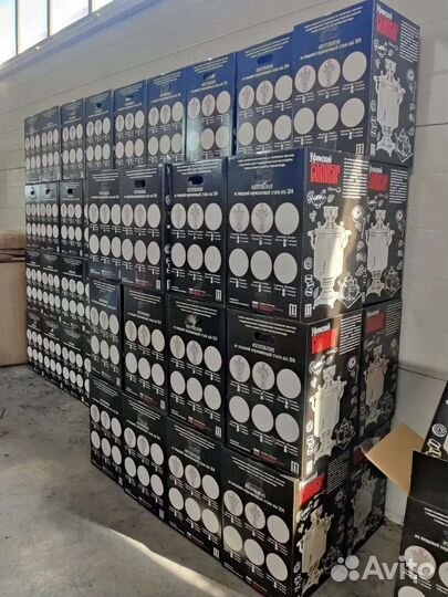 Уфимский угольный самовар Купец 7 литров