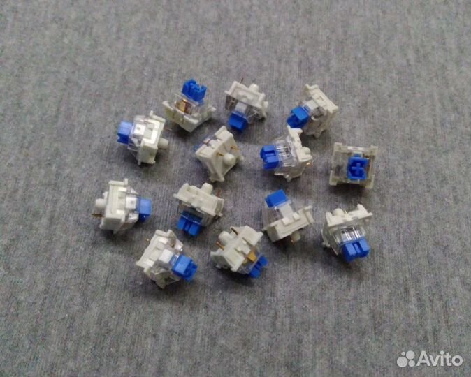 Outemu Blue, механические свитчи, до 67 шт