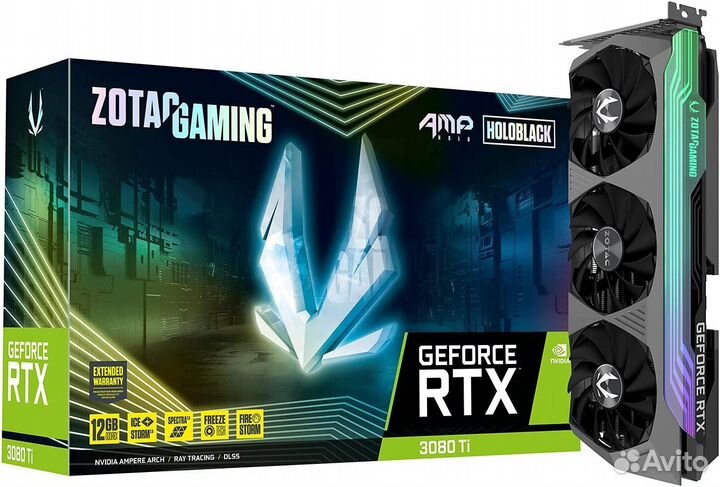 Zotac gaming geforce rtx 3080 ti amp holo 12 gb