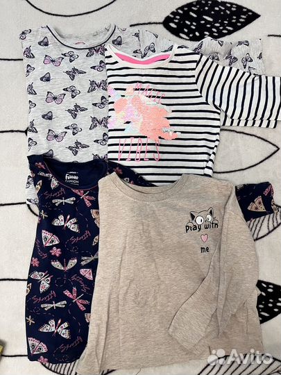 Пакет вещей на девочку рост 104