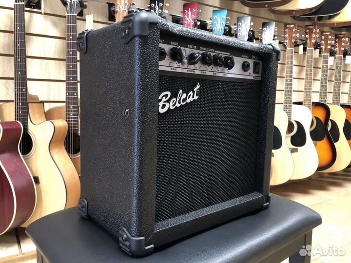 Гитарный комбоусилитель, Belcat 15G, 15Вт