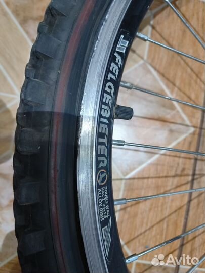 Колесо переднее 24 усиленный обод