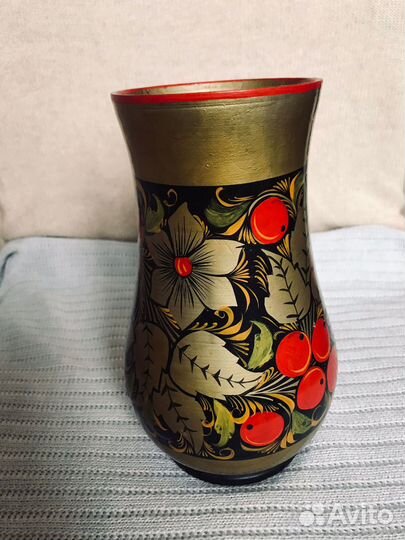Хохлома ваза