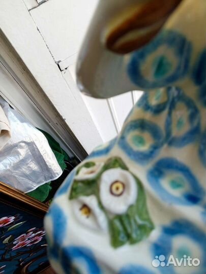 Фарфор СССР зик статуэтка девочка в жёлтом