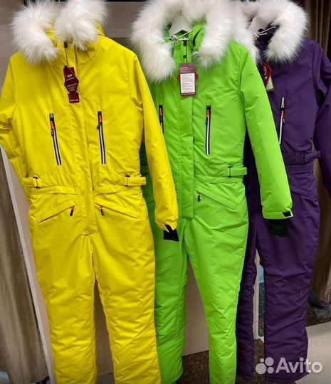 Зимний комбинезон женский