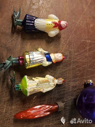 Елочные игрушки СССР