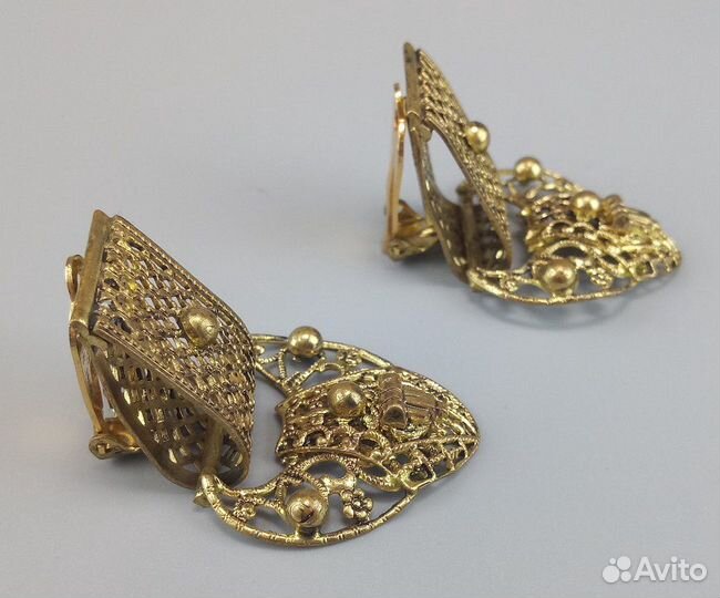 Серьги винтаж