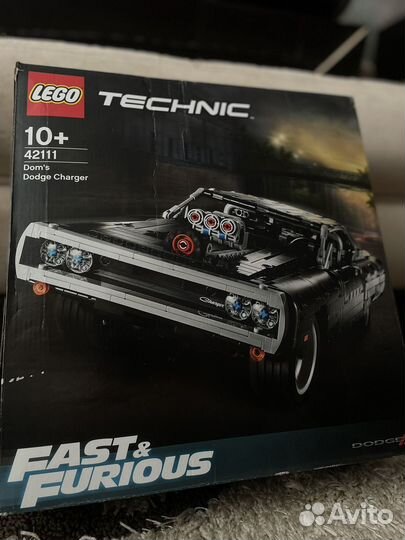 Lego technic 42111 dodge charger доминика торетто